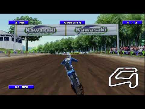 Illustration vidéo de Championship Motocross featuring Ricky Carmichael sur PS One