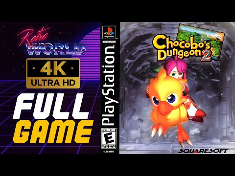 Scène de jeu de Chocobo's Dungeon 2 sur PS One
