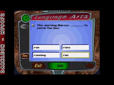 Aperçu du jeu Cosmic Cookoff: Language Arts sur PS One