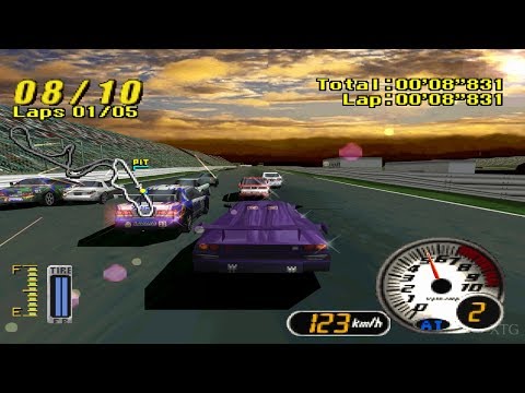 Capture de Advan Racing sur PS One
