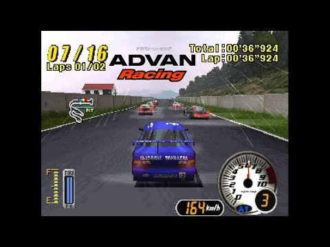 Illustration vidéo de Advan Racing sur PS One