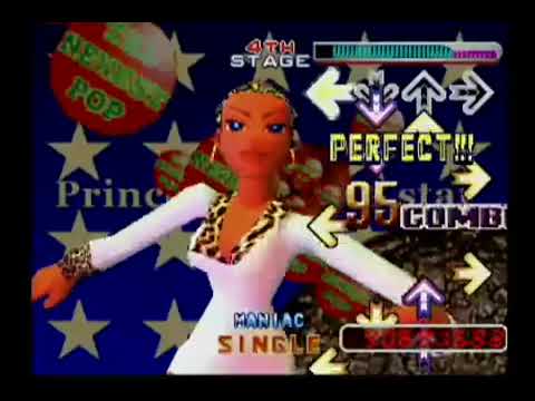 Scène de jeu de Dance Dance Revolution 2ndReMix sur PS One