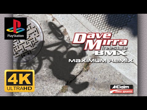 Dave Mirra Freestyle BMX: Maximum Remix sur Playstation