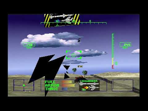 Agile Warrior F-111X sur Playstation