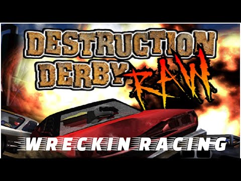 Destruction Derby Raw sur Playstation