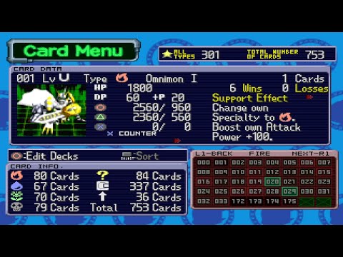 Digimon World: Digital Card Battle sur Playstation