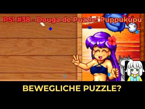 Scène de jeu de Douga de Puzzle! Puppukupu sur PS One