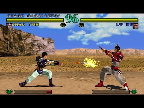Scène de jeu de Dynasty Warriors sur PS One