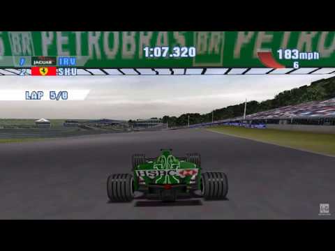 Scène de jeu de F1 Championship Season 2000 sur PS One