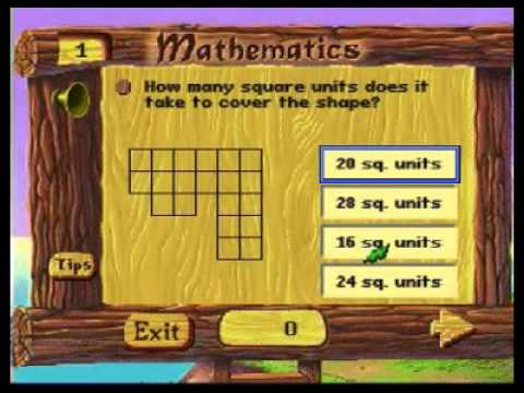 Screen de Faire Games: Mathematics sur PS One