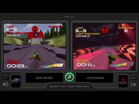 Aperçu du jeu wipEout sur SEGA Saturn