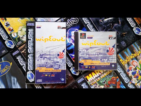 Capture de wipEout sur SEGA Saturn