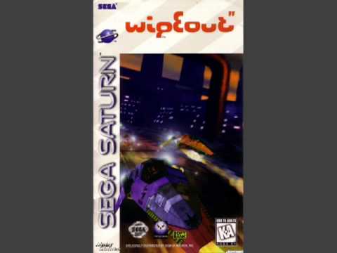 Scène de jeu de wipEout sur SEGA Saturn