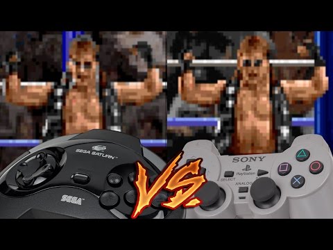 Capture de WWF WrestleMania: The Arcade Game sur SEGA Saturn