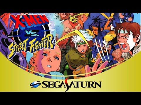 X-Men vs. Street Fighter sur Sega Saturn