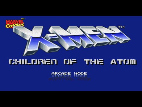 X-Men: Children of the Atom sur Sega Saturn