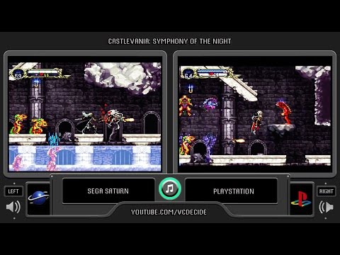 Illustration vidéo de Castlevania: Symphony of the Night sur SEGA Saturn