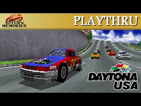 Screen de Daytona USA sur SEGA Saturn