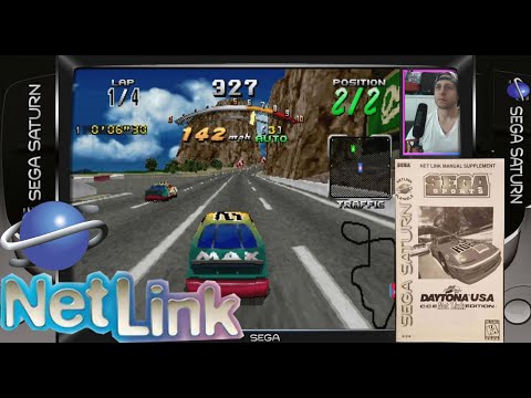 Daytona USA CCE NetLink Edition sur Sega Saturn