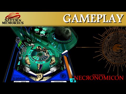 Screen de Digital Pinball: Necronomicon sur SEGA Saturn