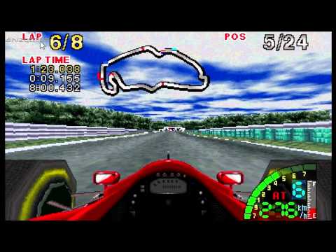 F1 Challenge sur Sega Saturn