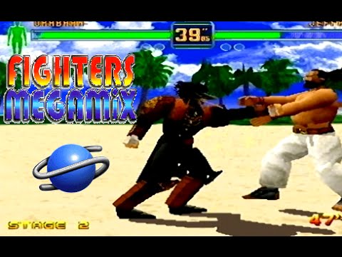 Fighters Megamix sur Sega Saturn