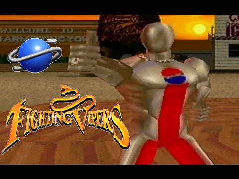 Capture de Fighting Vipers sur SEGA Saturn