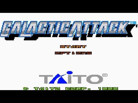 Capture de Galactic Attack sur SEGA Saturn