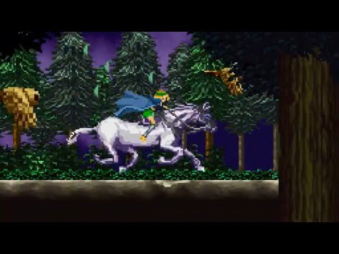 Illustration vidéo de Gekka no Kishi: Ouryuusen sur SEGA Saturn