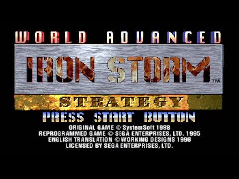 Image du jeu Iron Storm: World Advanced Strategy sur Sega Saturn