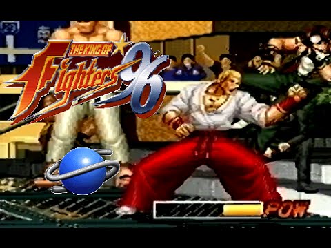 Screen de King of Fighters 96 sur SEGA Saturn