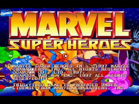 Marvel Super Heroes sur Sega Saturn