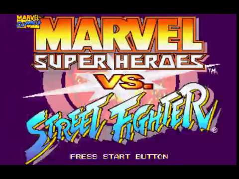 Photo de Marvel Super Heroes vs. Street Fighter sur SEGA Saturn