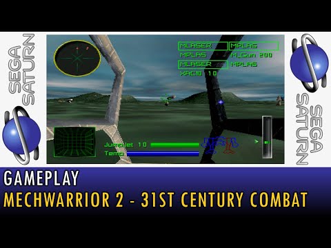 Screen de MechWarrior 2: 31st Century Combat sur SEGA Saturn