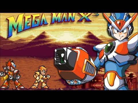 Illustration vidéo de Mega Man X3 sur SEGA Saturn