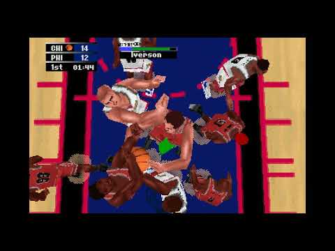 NBA Action sur Sega Saturn