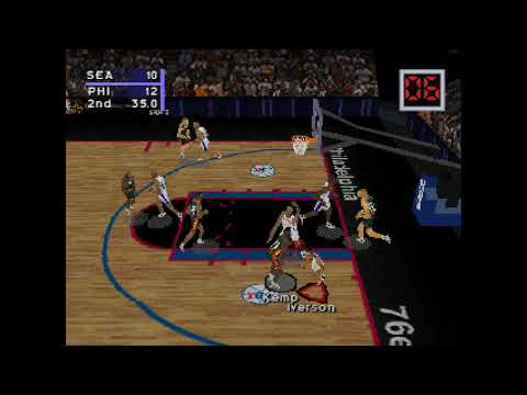 NBA Live 97 sur Sega Saturn