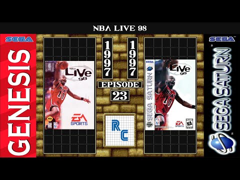 Screen de NBA Live 98 sur SEGA Saturn