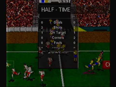 Screen de Olympic Soccer: Atlanta 1996 sur SEGA Saturn
