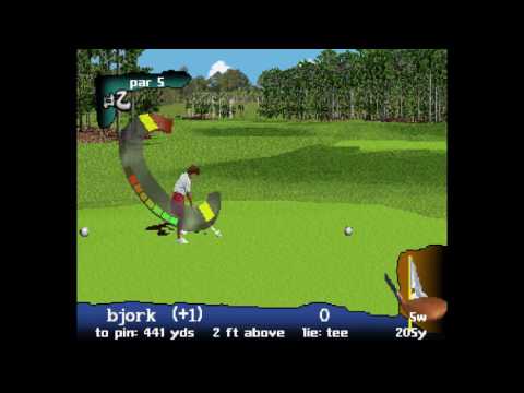 PGA Tour 97 sur Sega Saturn