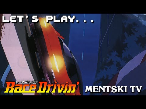 Scène de jeu de Race Drivin' sur SEGA Saturn