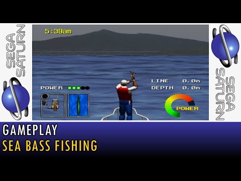 Screen de SeaBass Fishing 2 sur SEGA Saturn