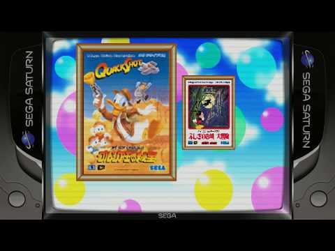 Sega Ages I Love Mickey Mouse: Fushigi no Oshiro Daibouken/I Love Donald Duck: Guruzia Ou no Hihou sur Sega Saturn