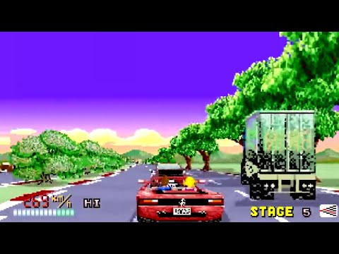 Screen de Sega Ages OutRun sur SEGA Saturn