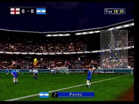 Screen de Sega Worldwide Soccer 
