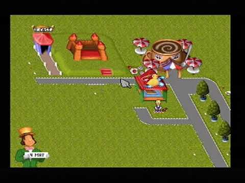 Illustration vidéo de Shin Theme Park sur SEGA Saturn