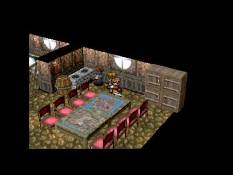 Illustration vidéo de Shining Force III sur SEGA Saturn