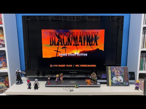 Scène de jeu de Black/Matrix sur SEGA Saturn