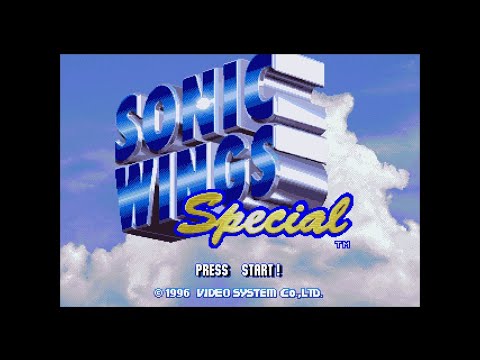 Screen de Sonic Wings Special sur SEGA Saturn