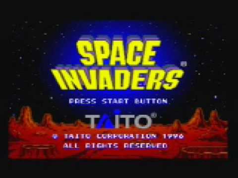 Image du jeu Space Invaders sur Sega Saturn